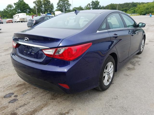 Photo 3 VIN: 5NPEB4AC4EH907845 - HYUNDAI SONATA GLS 