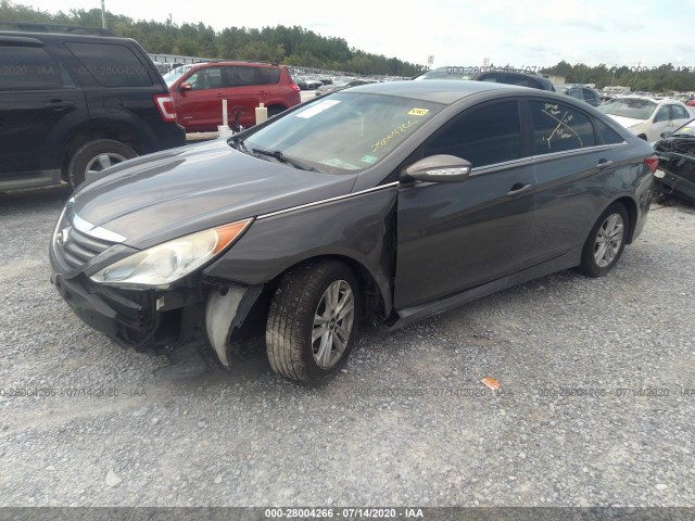 Photo 1 VIN: 5NPEB4AC4EH910826 - HYUNDAI SONATA 