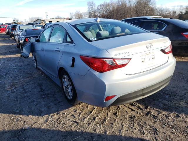 Photo 2 VIN: 5NPEB4AC4EH919025 - HYUNDAI SONATA GLS 