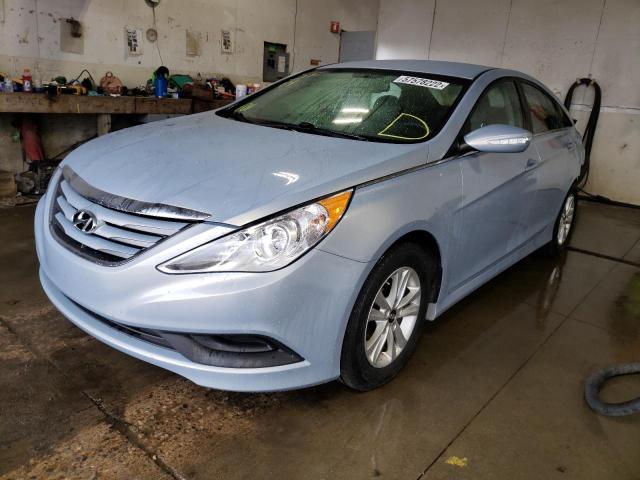 Photo 1 VIN: 5NPEB4AC4EH920563 - HYUNDAI SONATA GLS 