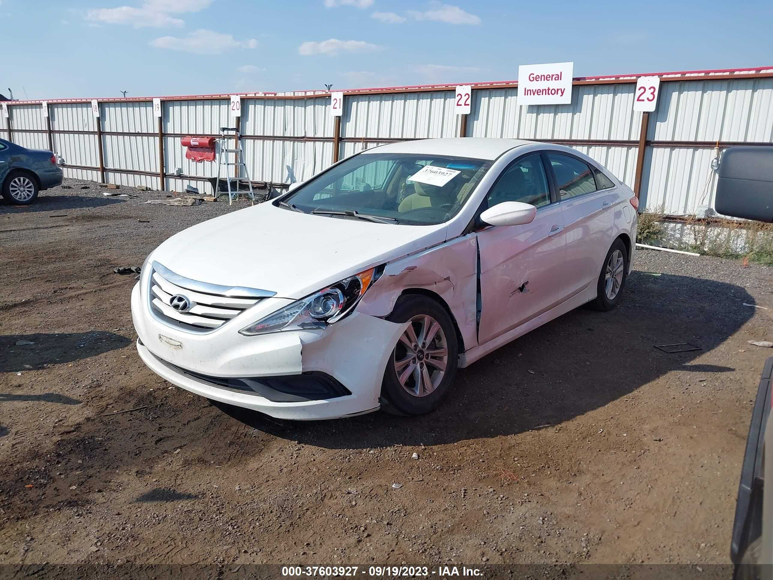 Photo 1 VIN: 5NPEB4AC4EH924645 - HYUNDAI SONATA 