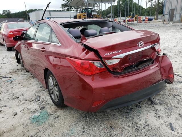 Photo 2 VIN: 5NPEB4AC4EH932468 - HYUNDAI SONATA GLS 