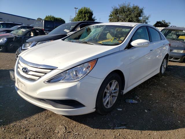 Photo 1 VIN: 5NPEB4AC4EH936326 - HYUNDAI SONATA GLS 