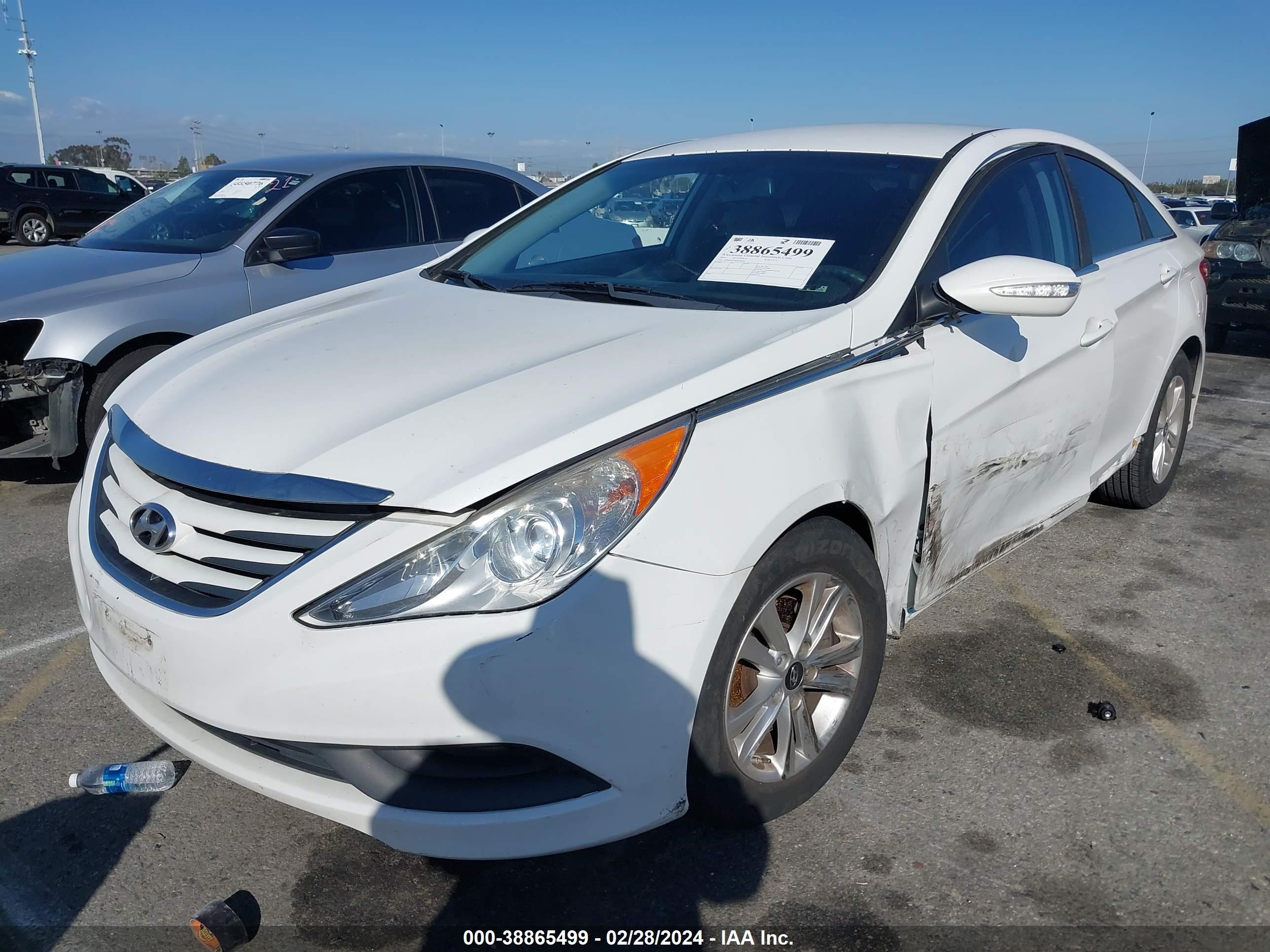 Photo 1 VIN: 5NPEB4AC4EH936620 - HYUNDAI SONATA 