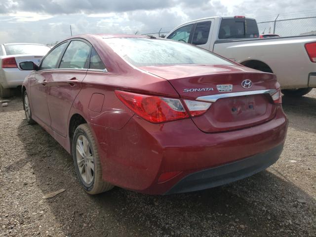 Photo 2 VIN: 5NPEB4AC4EH945205 - HYUNDAI SONATA GLS 