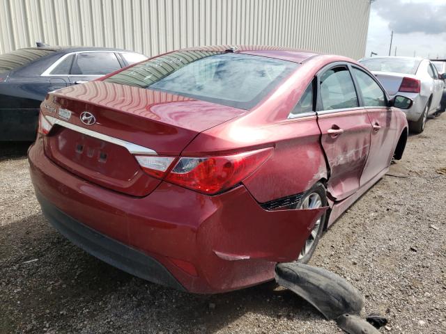 Photo 3 VIN: 5NPEB4AC4EH945205 - HYUNDAI SONATA GLS 