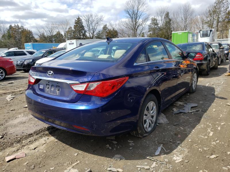 Photo 3 VIN: 5NPEB4AC5BH014188 - HYUNDAI SONATA GLS 