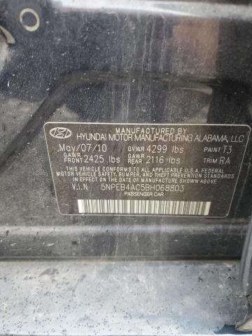 Photo 12 VIN: 5NPEB4AC5BH068803 - HYUNDAI SONATA 