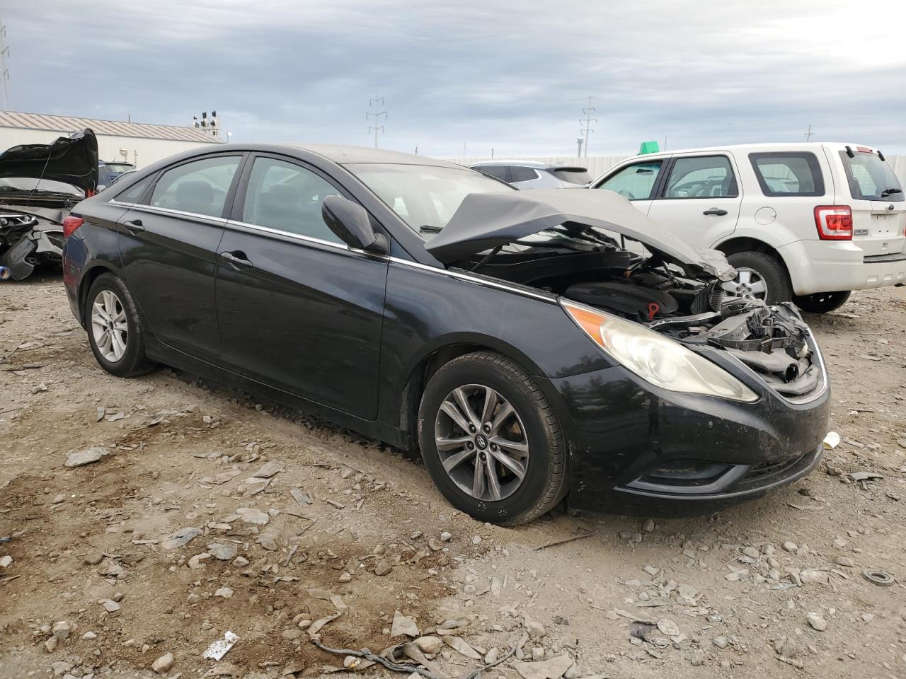 Photo 3 VIN: 5NPEB4AC5BH070311 - HYUNDAI SONATA 