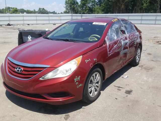 Photo 1 VIN: 5NPEB4AC5BH071040 - HYUNDAI SONATA GLS 