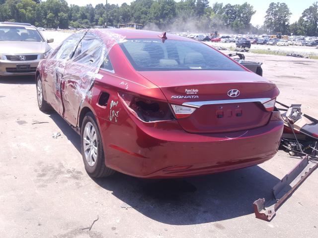 Photo 2 VIN: 5NPEB4AC5BH071040 - HYUNDAI SONATA GLS 