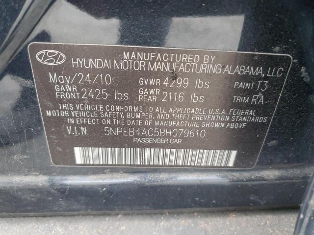 Photo 11 VIN: 5NPEB4AC5BH079610 - HYUNDAI SONATA GLS 