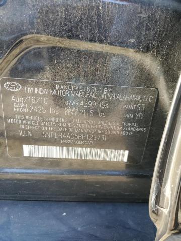 Photo 11 VIN: 5NPEB4AC5BH129731 - HYUNDAI SONATA GLS 