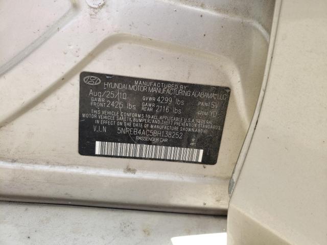 Photo 9 VIN: 5NPEB4AC5BH138252 - HYUNDAI SONATA GLS 