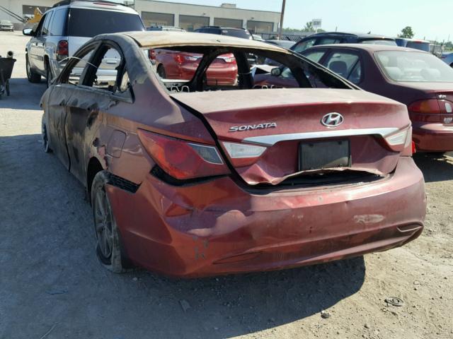 Photo 2 VIN: 5NPEB4AC5BH181277 - HYUNDAI SONATA GLS 