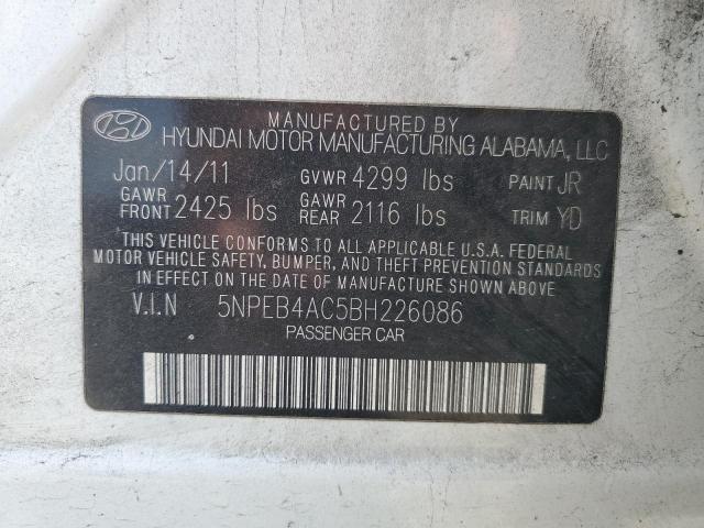 Photo 12 VIN: 5NPEB4AC5BH226086 - HYUNDAI SONATA GLS 