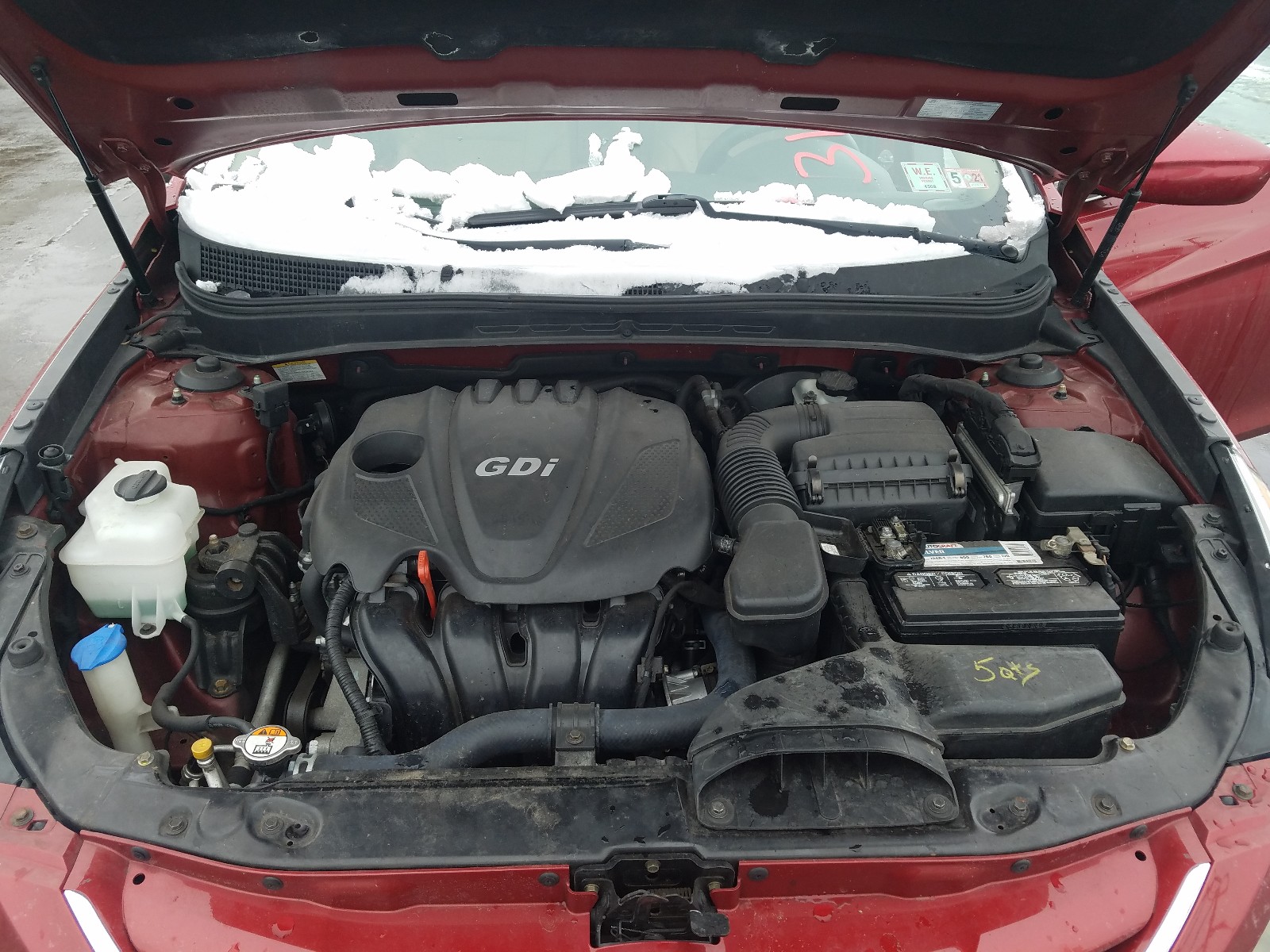 Photo 6 VIN: 5NPEB4AC5BH237198 - HYUNDAI SONATA GLS 