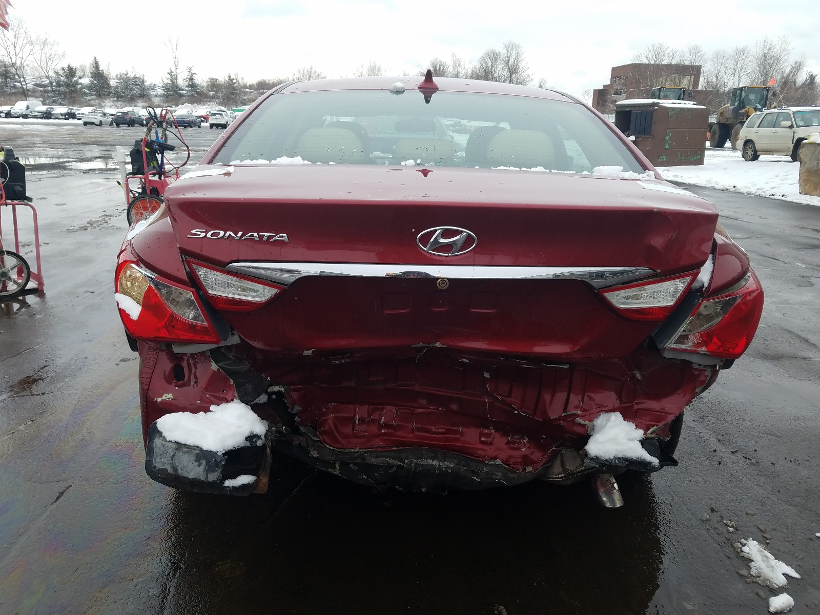 Photo 8 VIN: 5NPEB4AC5BH237198 - HYUNDAI SONATA GLS 