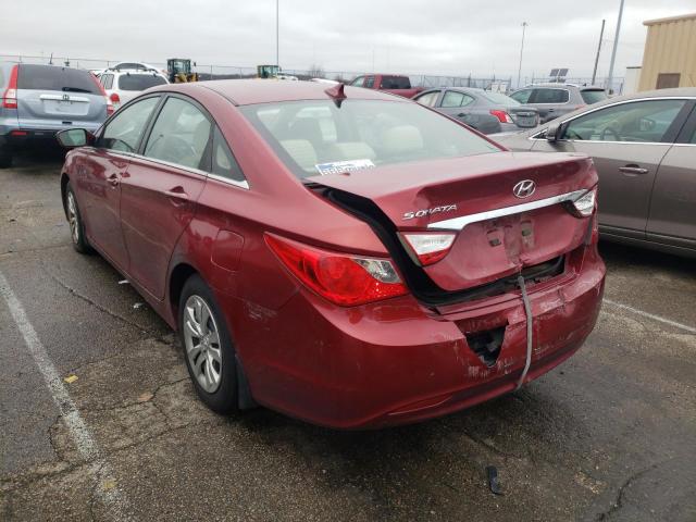 Photo 2 VIN: 5NPEB4AC5BH273201 - HYUNDAI SONATA GLS 