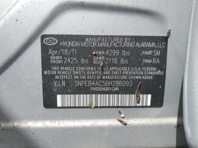 Photo 11 VIN: 5NPEB4AC5BH286093 - HYUNDAI SONATA 