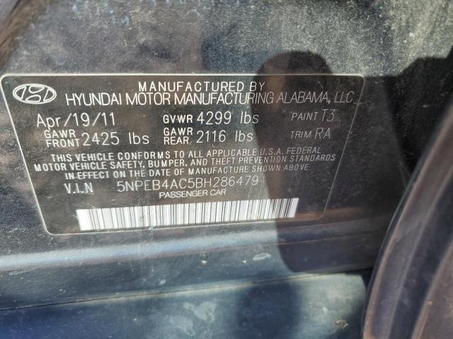 Photo 11 VIN: 5NPEB4AC5BH286479 - HYUNDAI SONATA GLS 