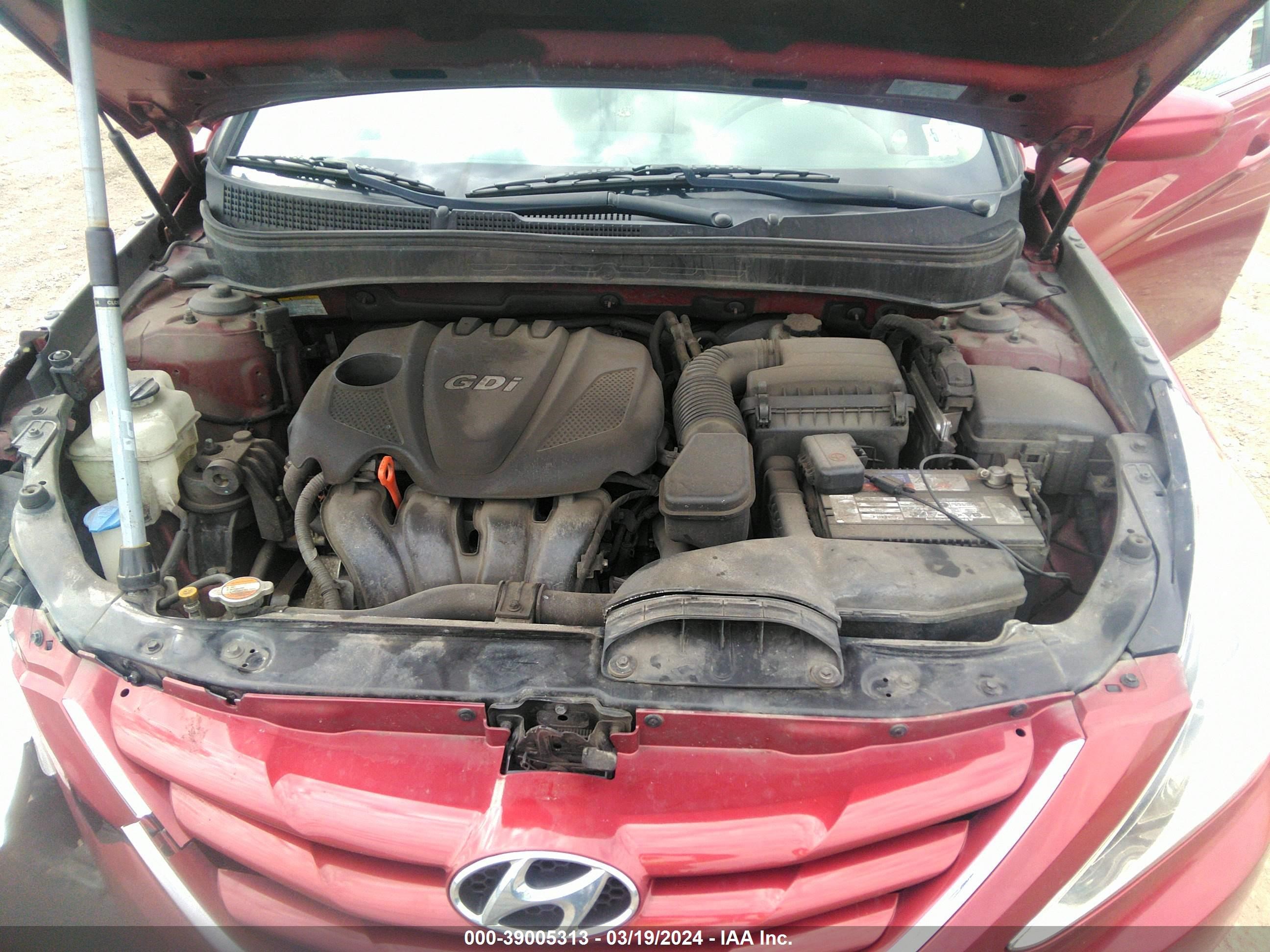 Photo 9 VIN: 5NPEB4AC5CH335889 - HYUNDAI SONATA 