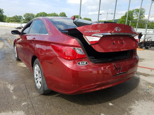 Photo 2 VIN: 5NPEB4AC5CH493990 - HYUNDAI SONATA GLS 