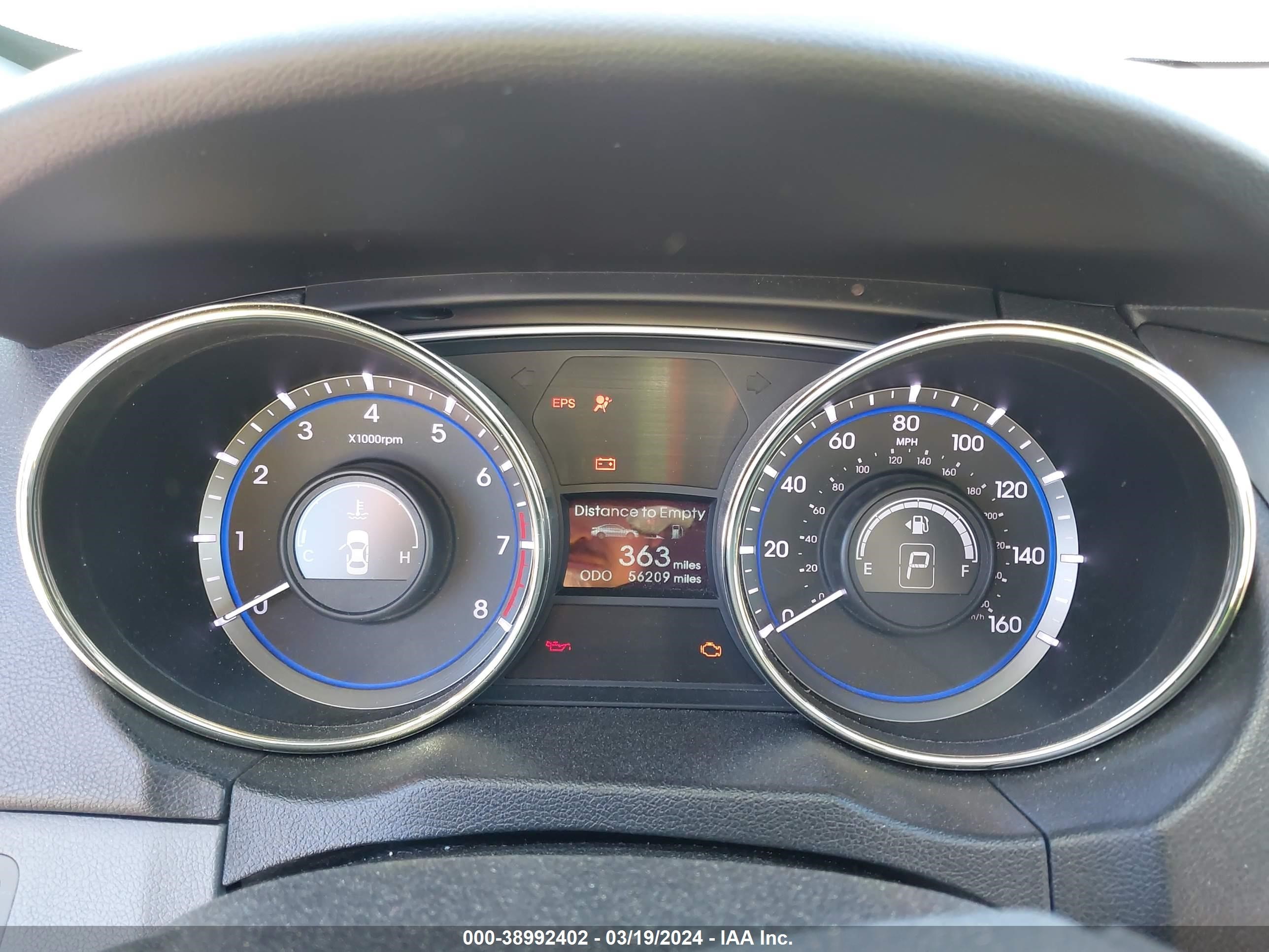 Photo 6 VIN: 5NPEB4AC5DH511051 - HYUNDAI SONATA 