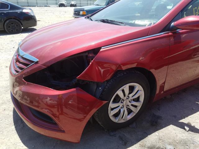 Photo 8 VIN: 5NPEB4AC5DH554742 - HYUNDAI SONATA GLS 