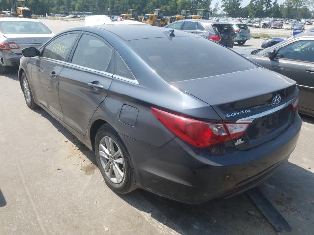 Photo 2 VIN: 5NPEB4AC5DH628709 - HYUNDAI SONATA GLS 