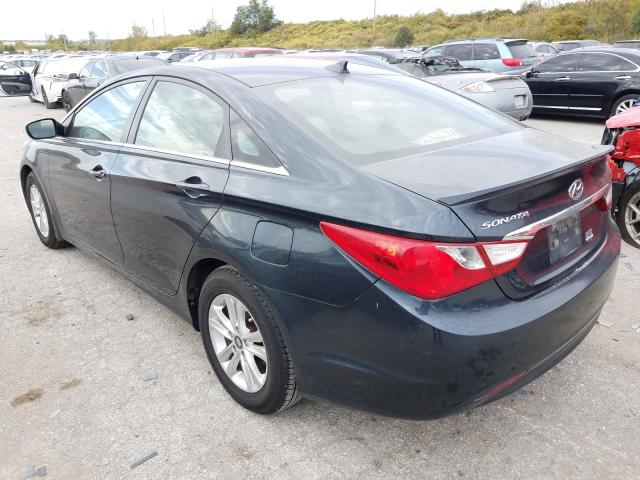 Photo 2 VIN: 5NPEB4AC5DH666604 - HYUNDAI SONATA GLS 