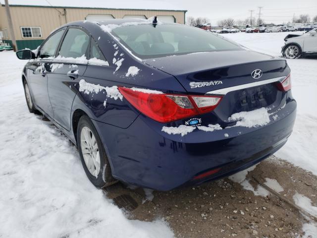 Photo 2 VIN: 5NPEB4AC5DH666828 - HYUNDAI SONATA GLS 