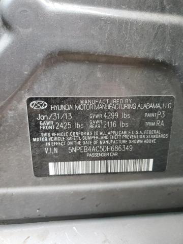 Photo 9 VIN: 5NPEB4AC5DH686349 - HYUNDAI SONATA GLS 