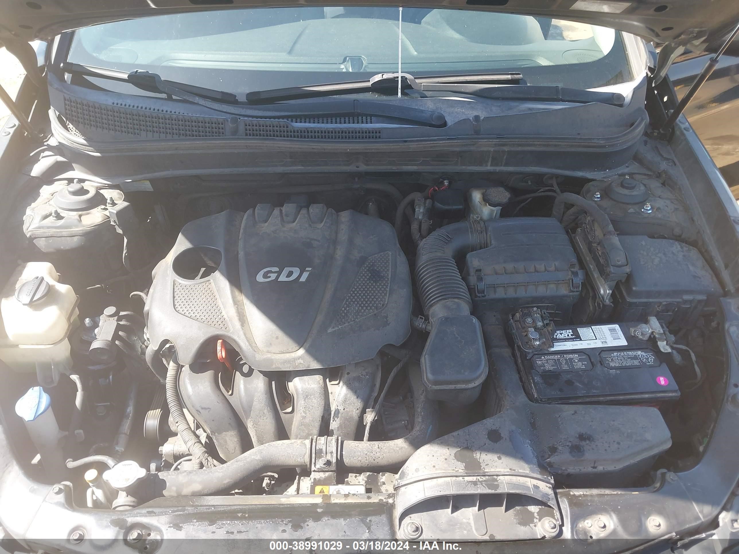 Photo 9 VIN: 5NPEB4AC5DH710889 - HYUNDAI SONATA 