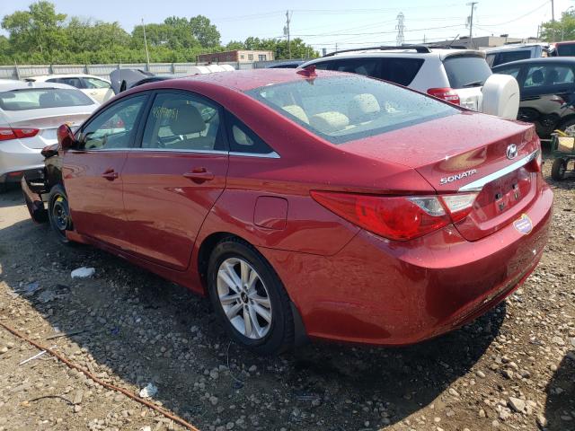 Photo 2 VIN: 5NPEB4AC5DH727773 - HYUNDAI SONATA GLS 