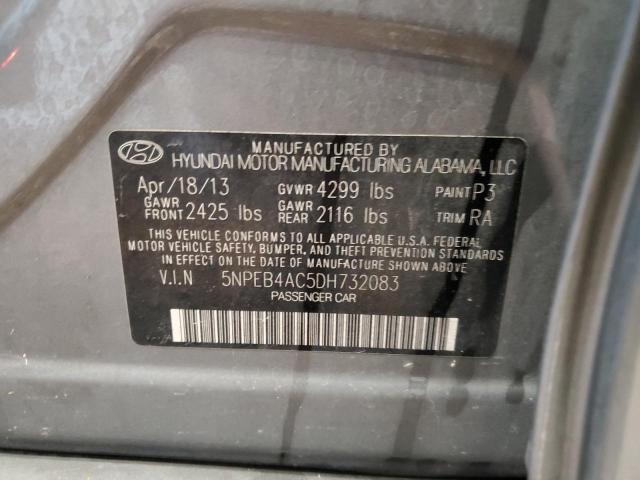 Photo 11 VIN: 5NPEB4AC5DH732083 - HYUNDAI SONATA 