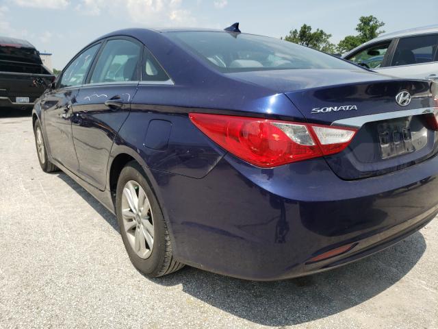 Photo 2 VIN: 5NPEB4AC5DH748669 - HYUNDAI SONATA GLS 