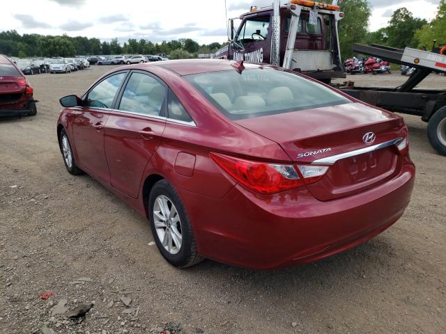 Photo 2 VIN: 5NPEB4AC5DH773202 - HYUNDAI SONATA GLS 