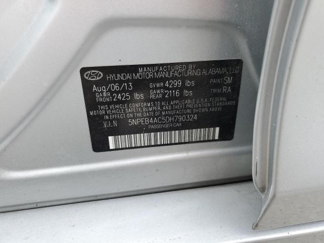 Photo 12 VIN: 5NPEB4AC5DH790324 - HYUNDAI SONATA 