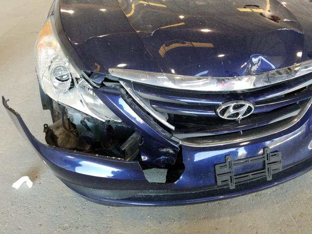 Photo 8 VIN: 5NPEB4AC5EH811402 - HYUNDAI SONATA GLS 