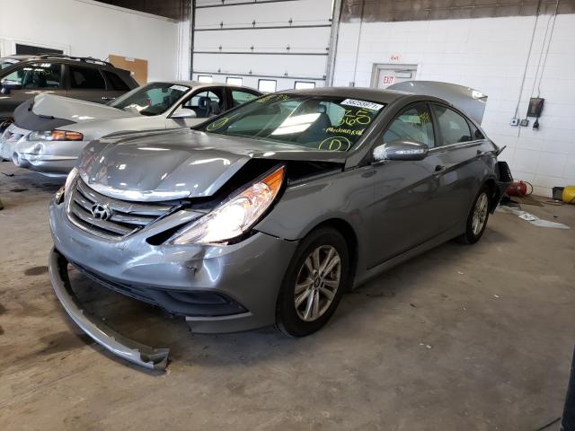 Photo 1 VIN: 5NPEB4AC5EH820973 - HYUNDAI SONATA GLS 