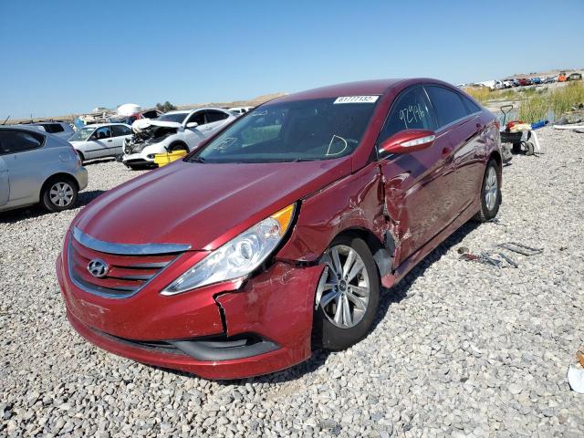 Photo 1 VIN: 5NPEB4AC5EH824988 - HYUNDAI SONATA GLS 