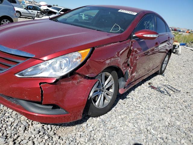 Photo 8 VIN: 5NPEB4AC5EH824988 - HYUNDAI SONATA GLS 