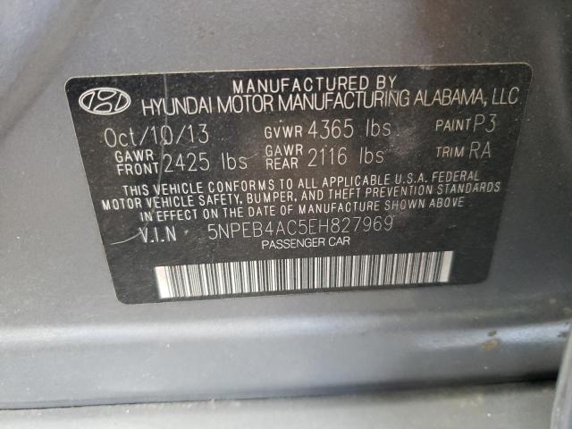 Photo 11 VIN: 5NPEB4AC5EH827969 - HYUNDAI SONATA GLS 