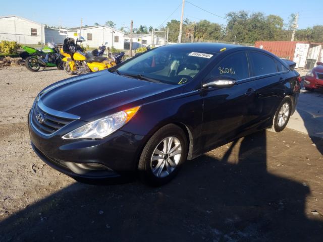 Photo 1 VIN: 5NPEB4AC5EH831231 - HYUNDAI SONATA GLS 