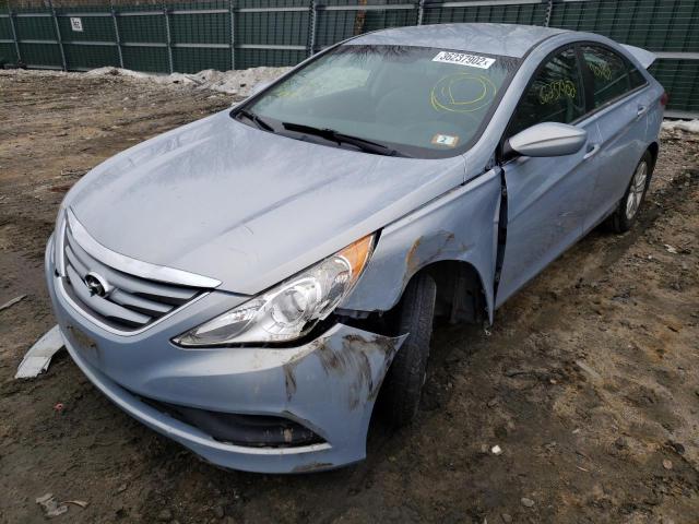 Photo 1 VIN: 5NPEB4AC5EH834081 - HYUNDAI SONATA GLS 