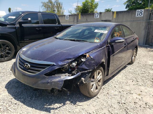 Photo 1 VIN: 5NPEB4AC5EH853472 - HYUNDAI SONATA GLS 