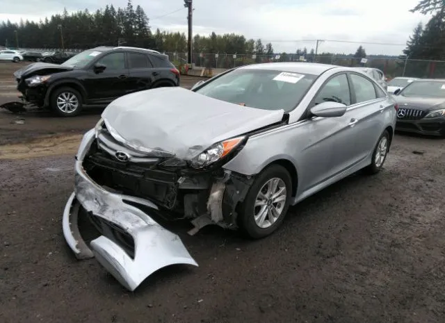 Photo 1 VIN: 5NPEB4AC5EH855027 - HYUNDAI SONATA 