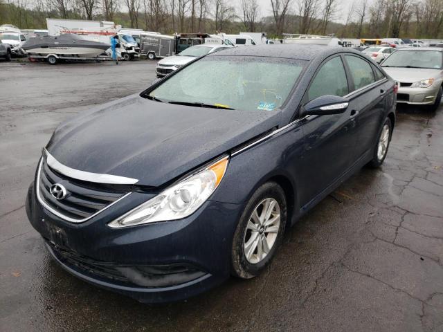 Photo 1 VIN: 5NPEB4AC5EH861295 - HYUNDAI SONATA GLS 