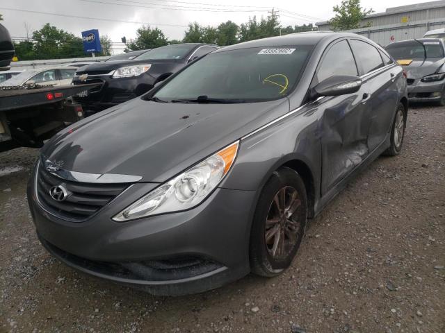 Photo 1 VIN: 5NPEB4AC5EH865007 - HYUNDAI SONATA GLS 